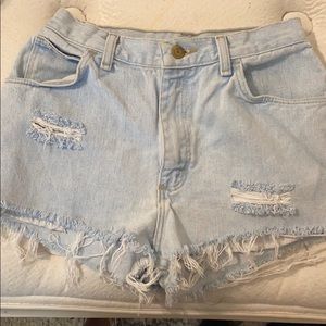 Repurposed Jean Shorts